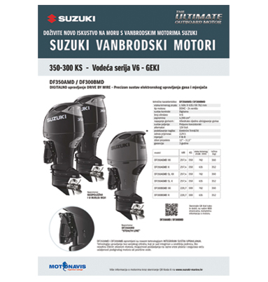 SUZUKI VANBRODSKI MOTORI DF350AMD-40A 2026